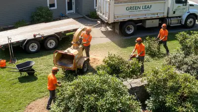 Professional shrub removal service in Saugus, MA by Chop Chop Tree experts